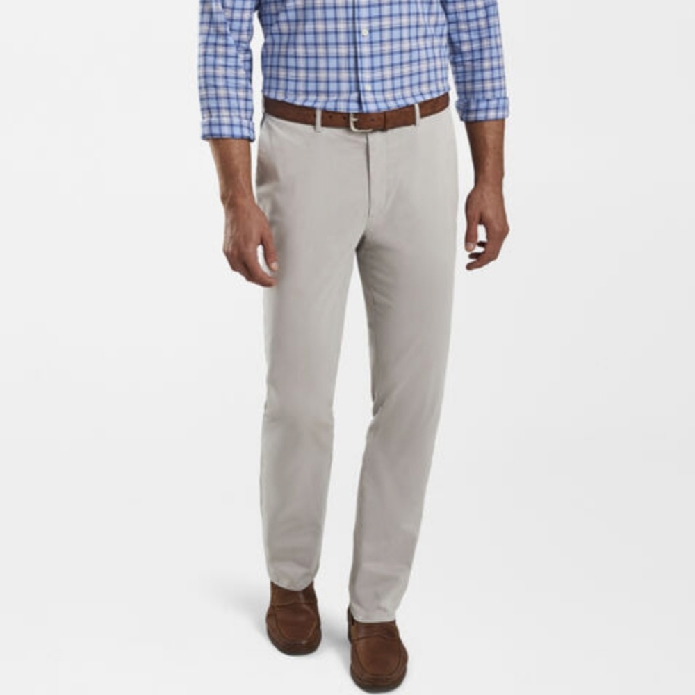 Peter Millar Men's Silk & Cotton Crown Pants 38